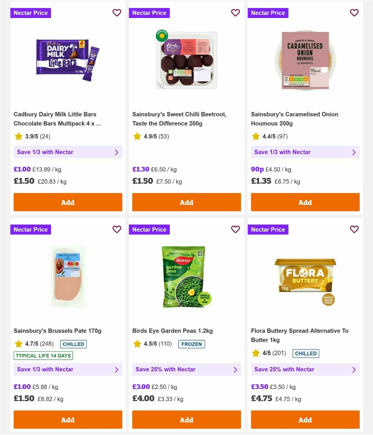 Sainsbury's Offers from 8 May