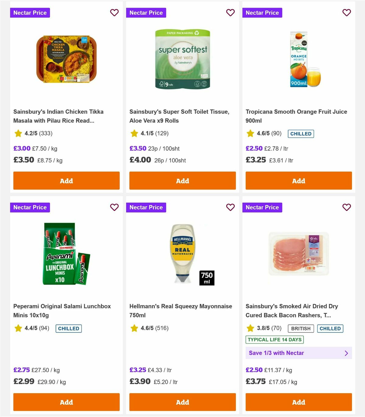 Sainsbury's Offers from 8 May