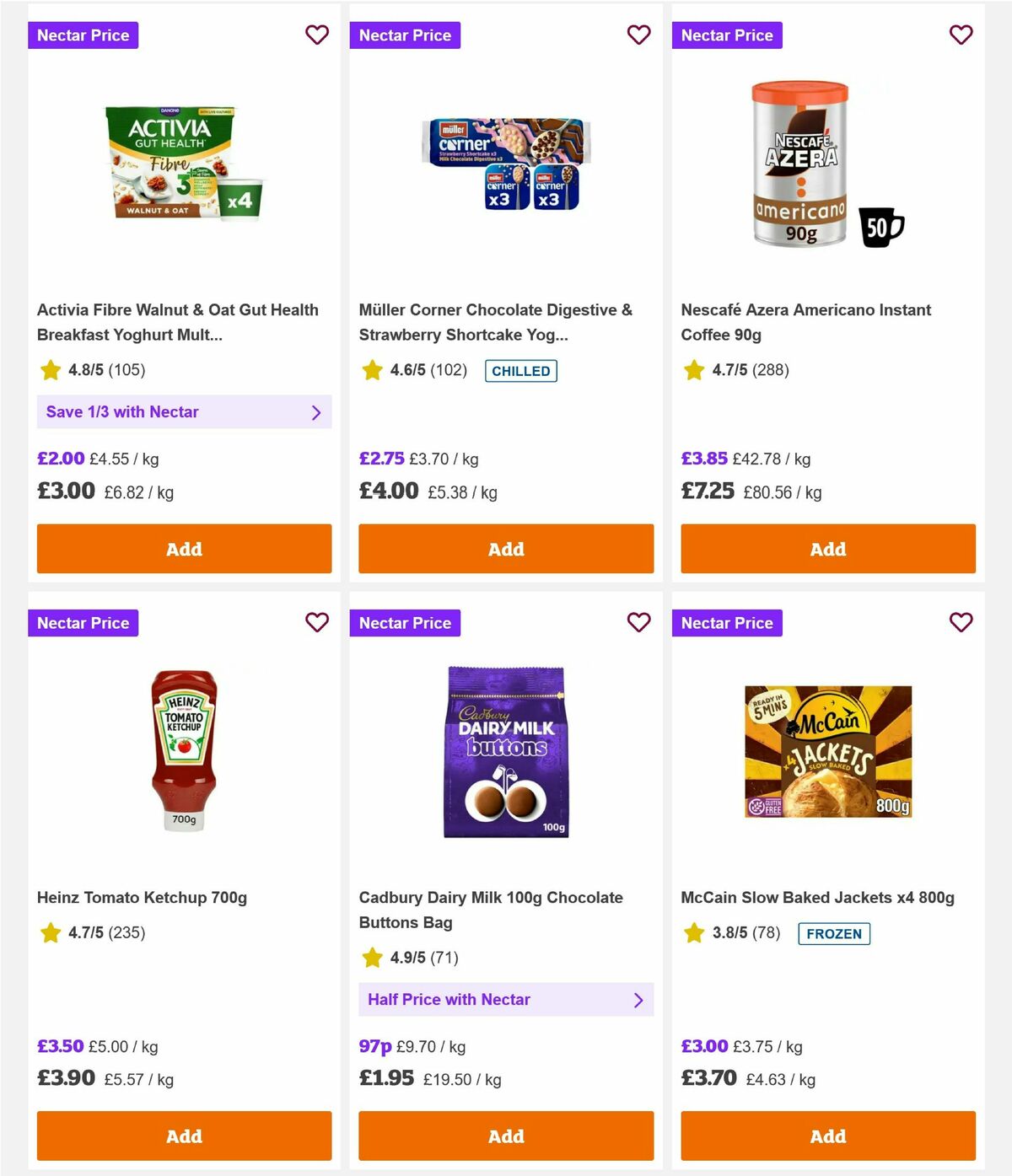 Sainsbury's Offers from 8 May