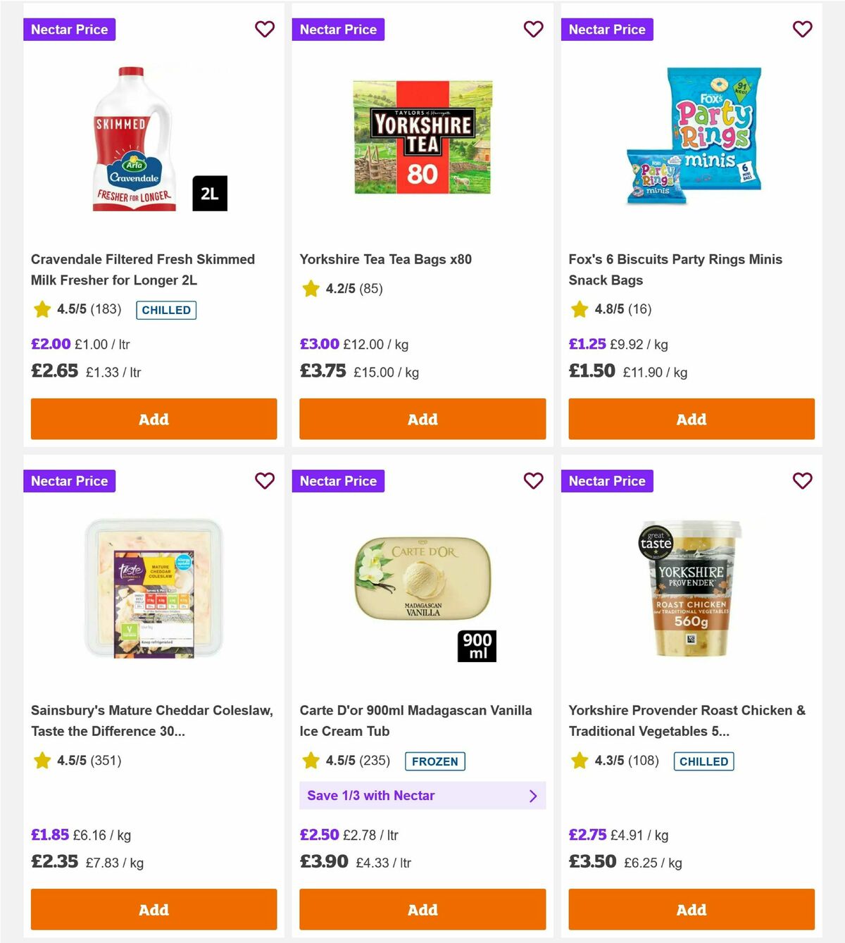 Sainsbury's Offers from 8 May