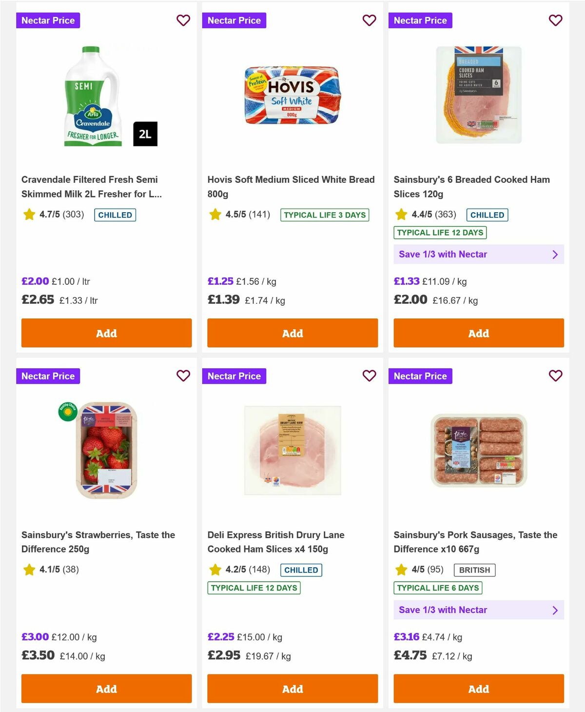 Sainsbury's Offers from 8 May