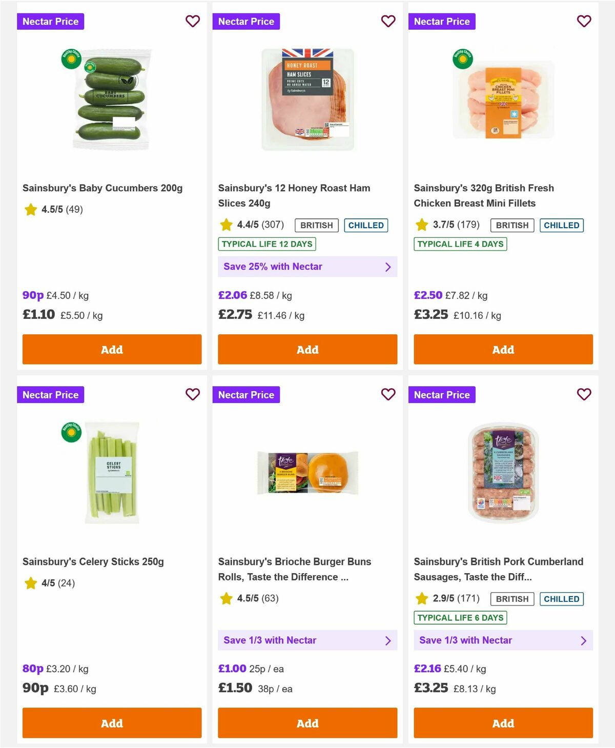 Sainsbury's Offers from 8 May