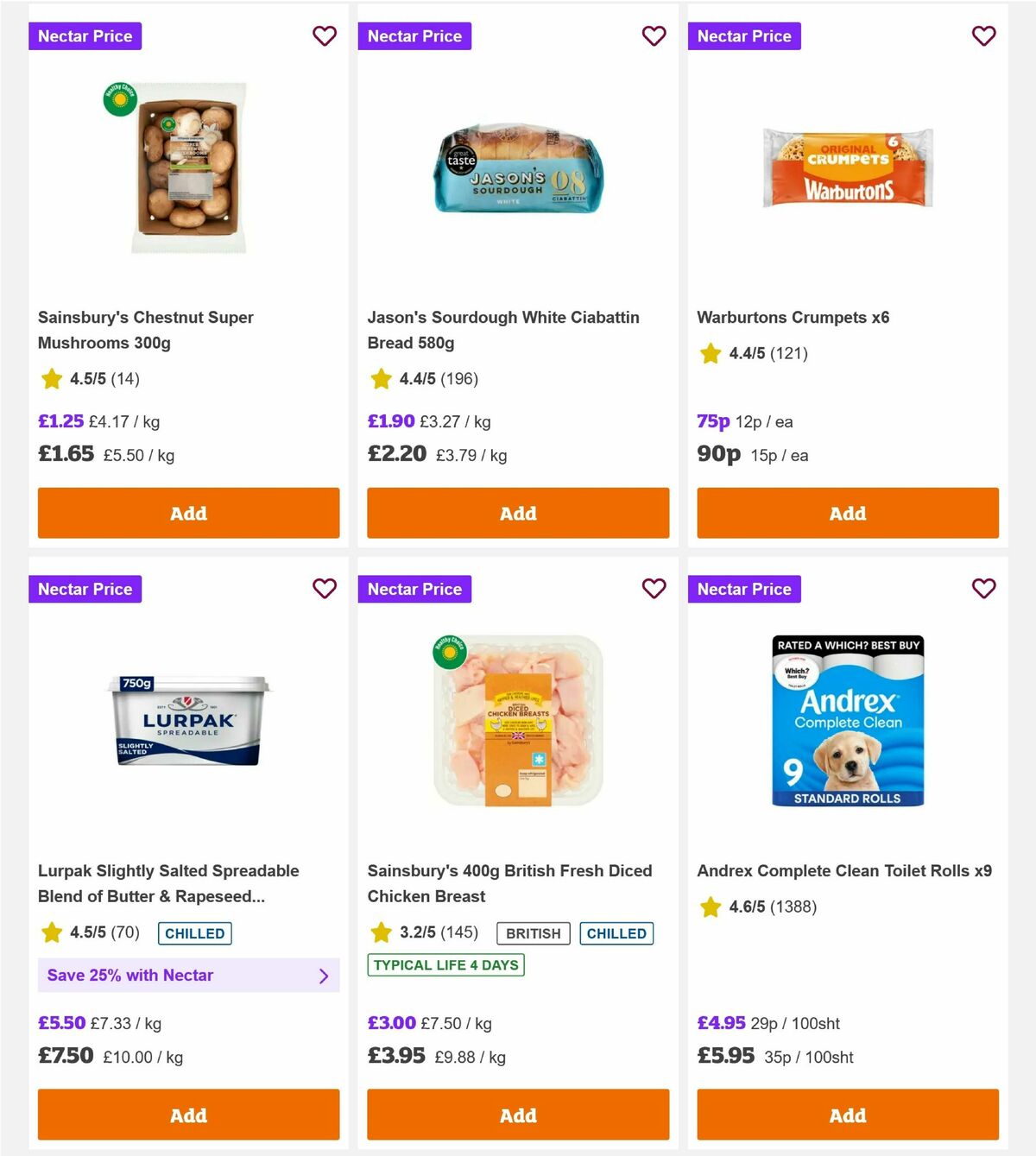 Sainsbury's Offers from 8 May