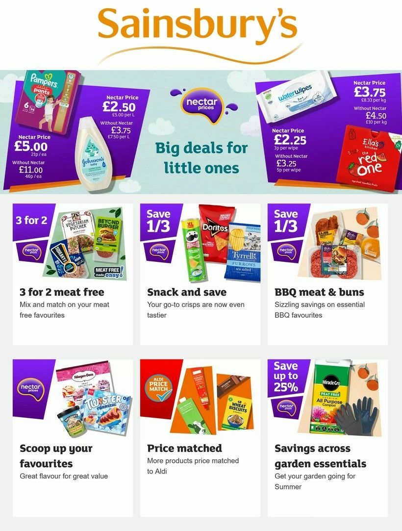Sainsbury's Offers from 15 May