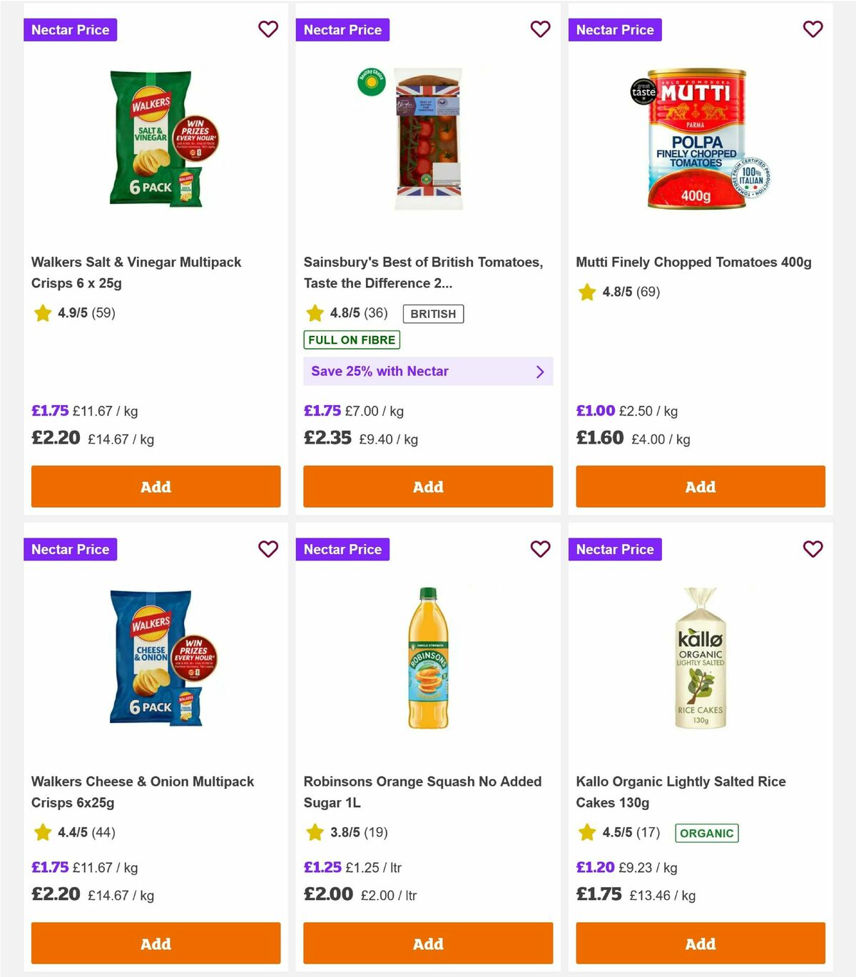 Sainsbury's Offers from 15 May