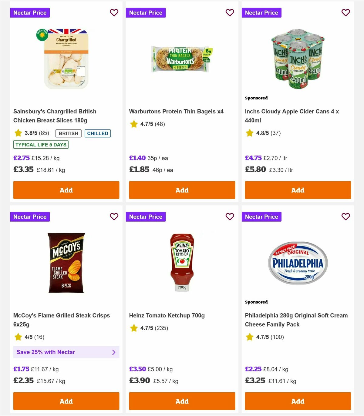 Sainsbury's Offers from 15 May