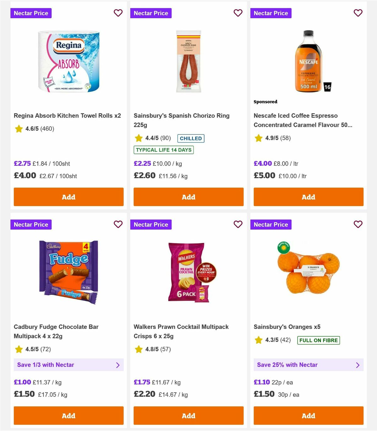 Sainsbury's Offers from 15 May