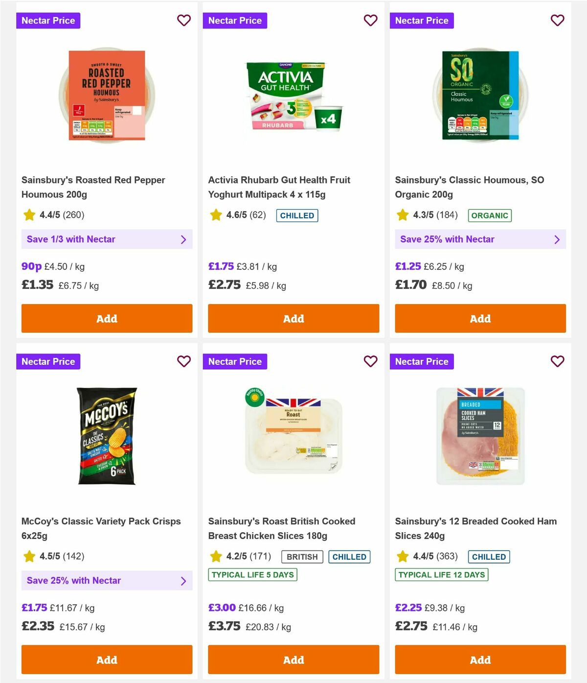 Sainsbury's Offers from 15 May