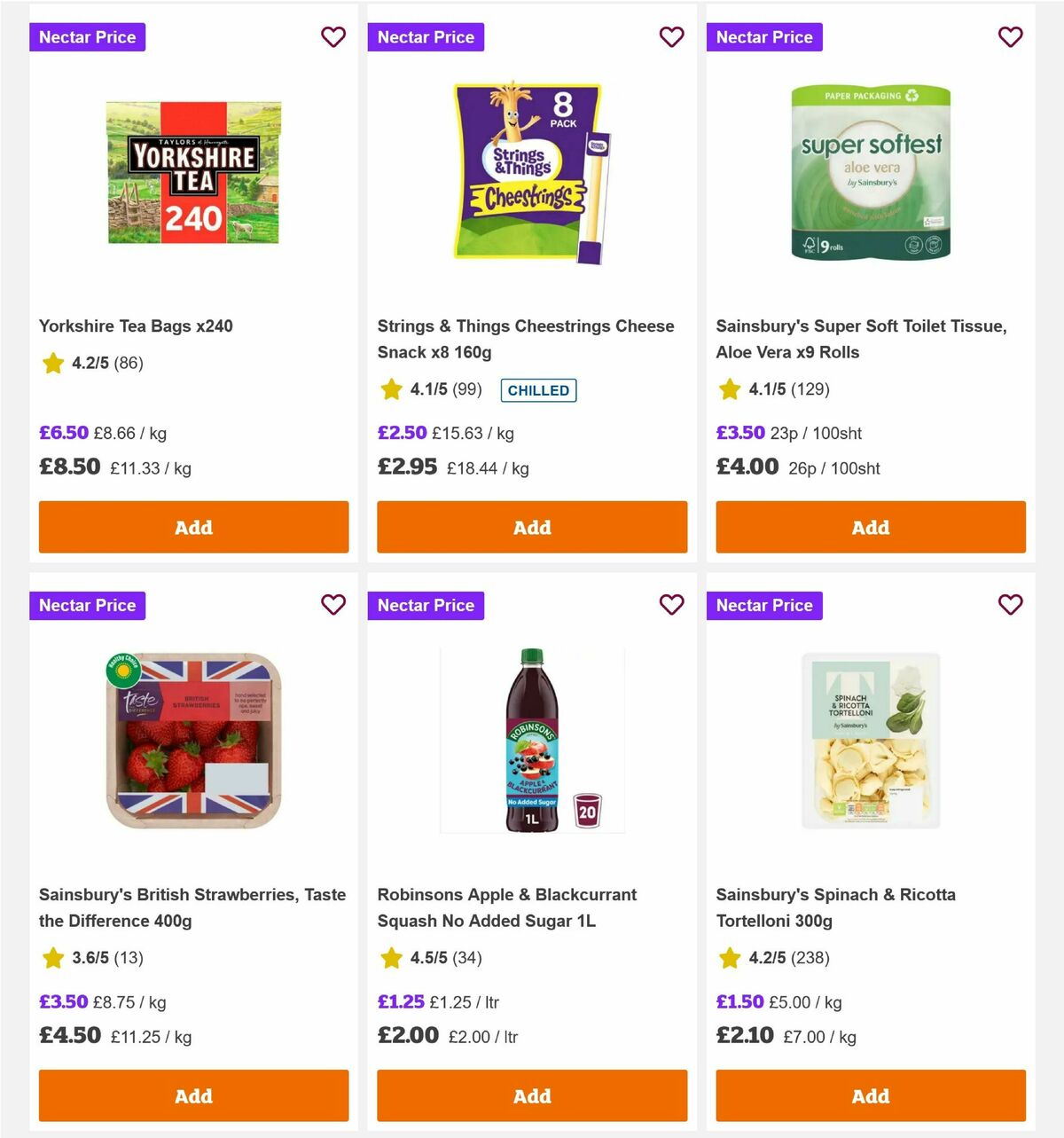 Sainsbury's Offers from 15 May