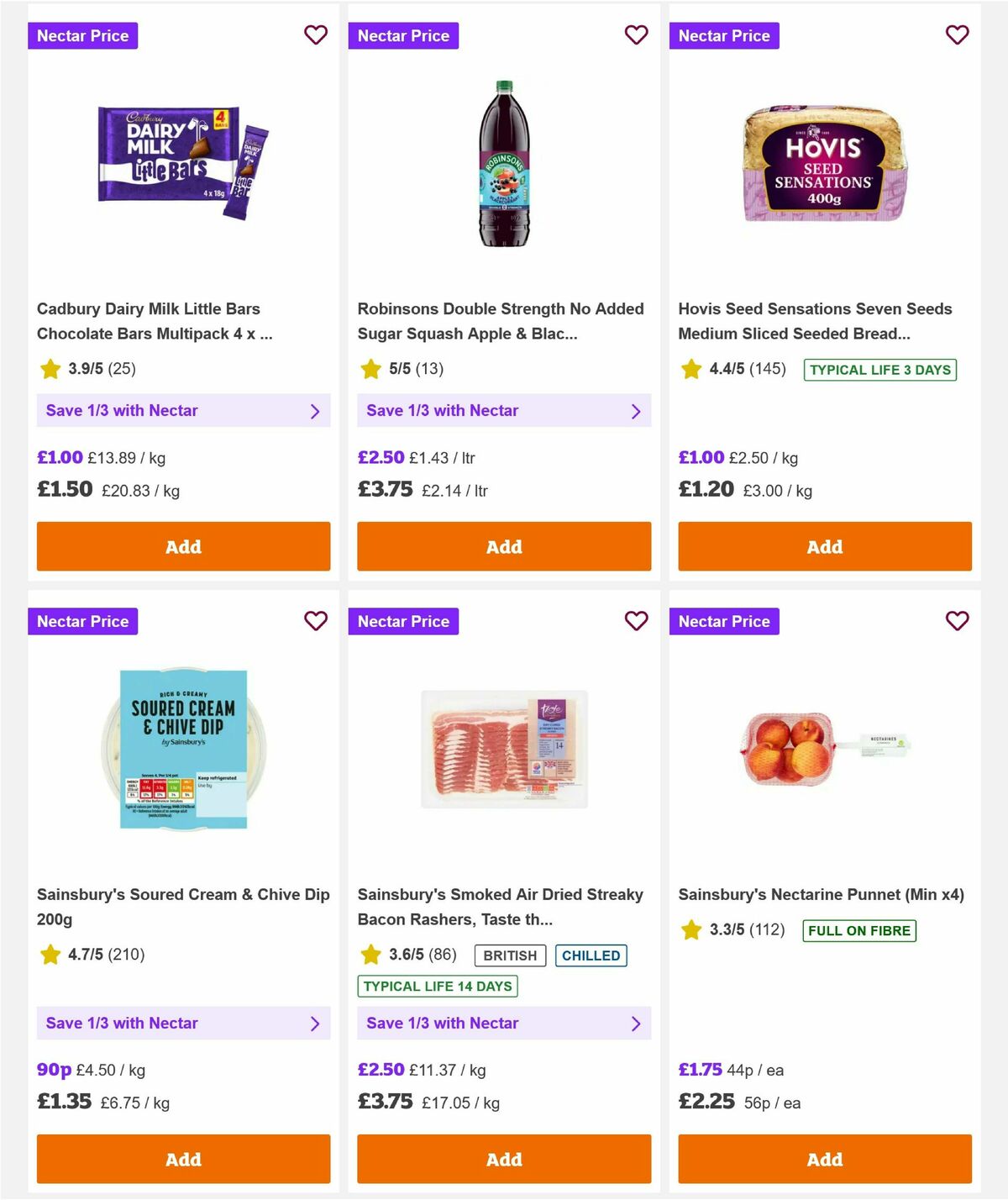 Sainsbury's Offers from 15 May