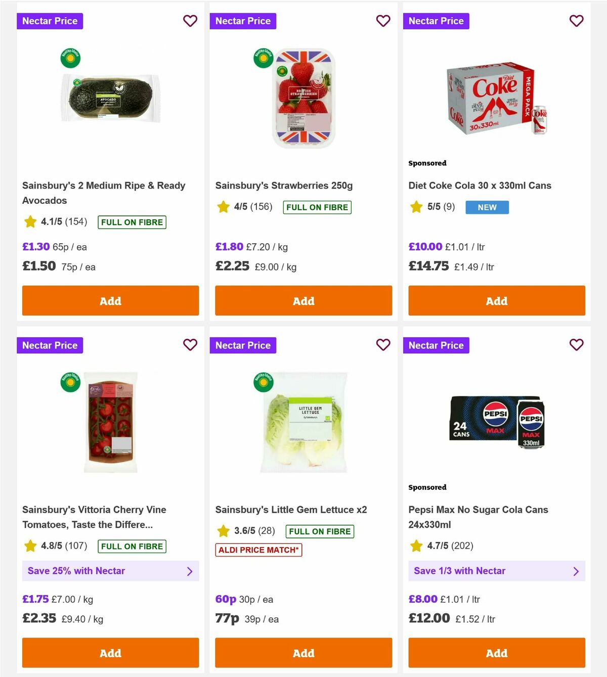 Sainsbury's Offers from 15 May