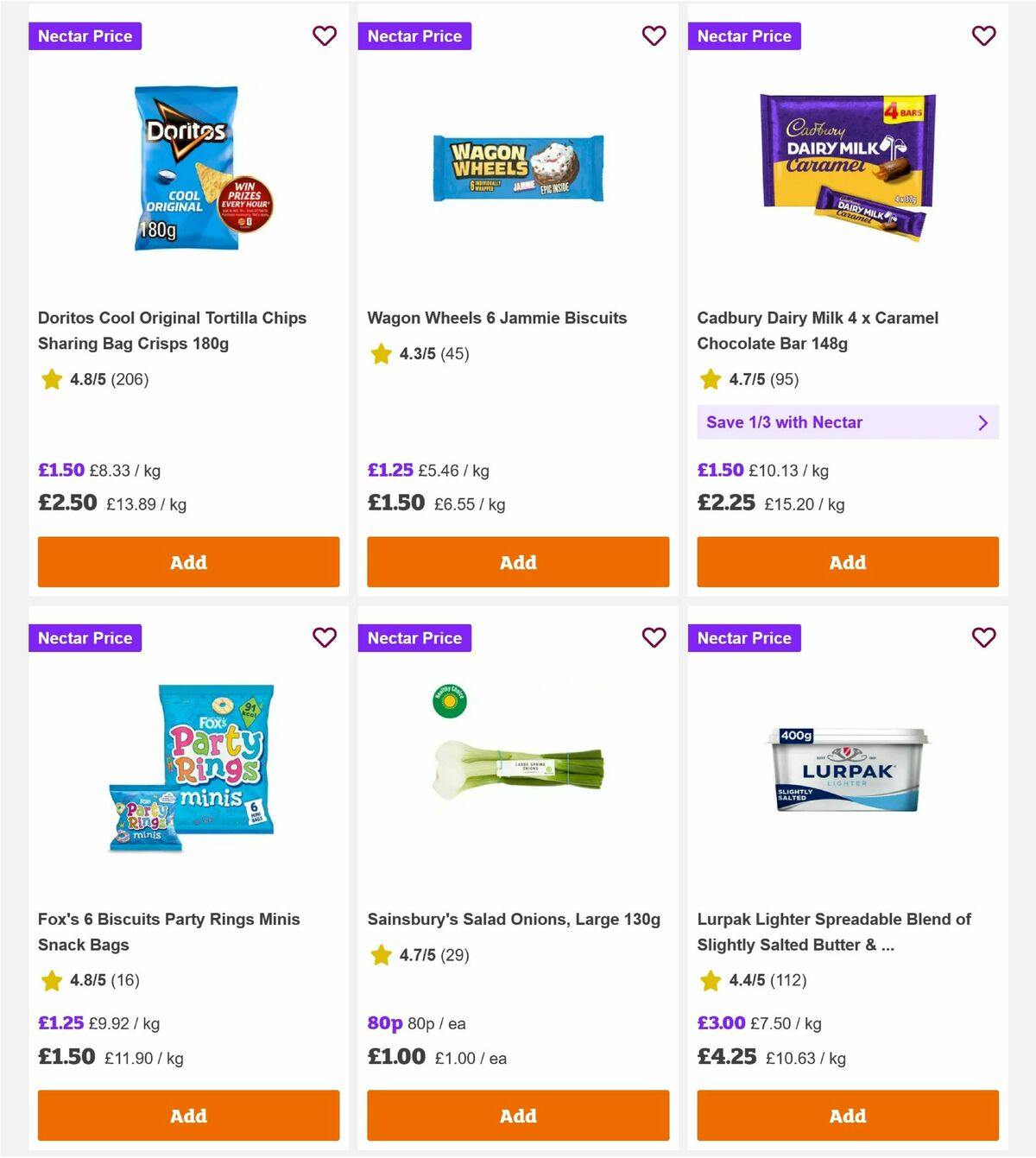 Sainsbury's Offers from 15 May