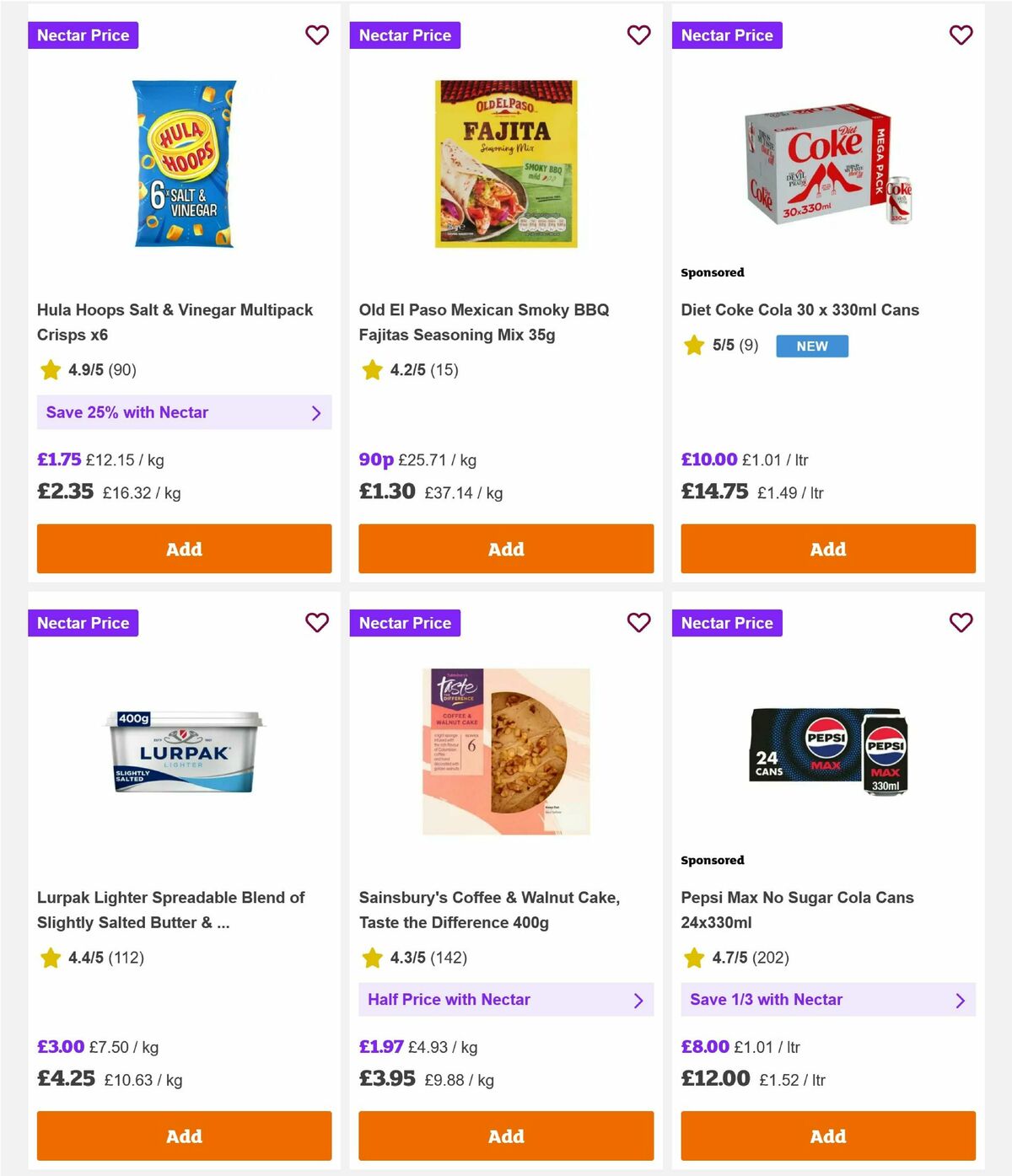 Sainsbury's Offers from 15 May