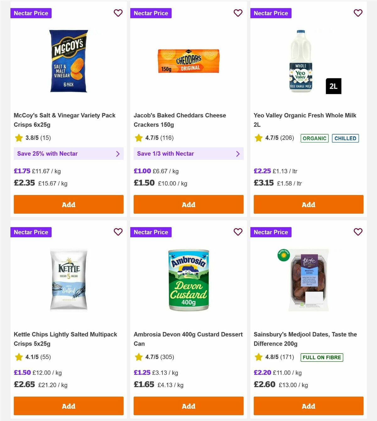 Sainsbury's Offers from 15 May