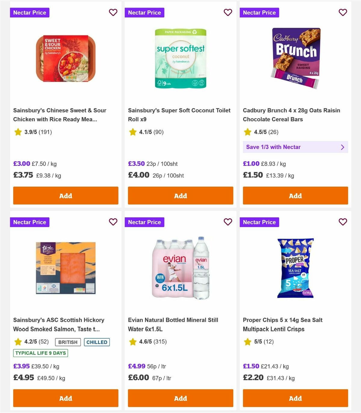 Sainsbury's Offers from 15 May