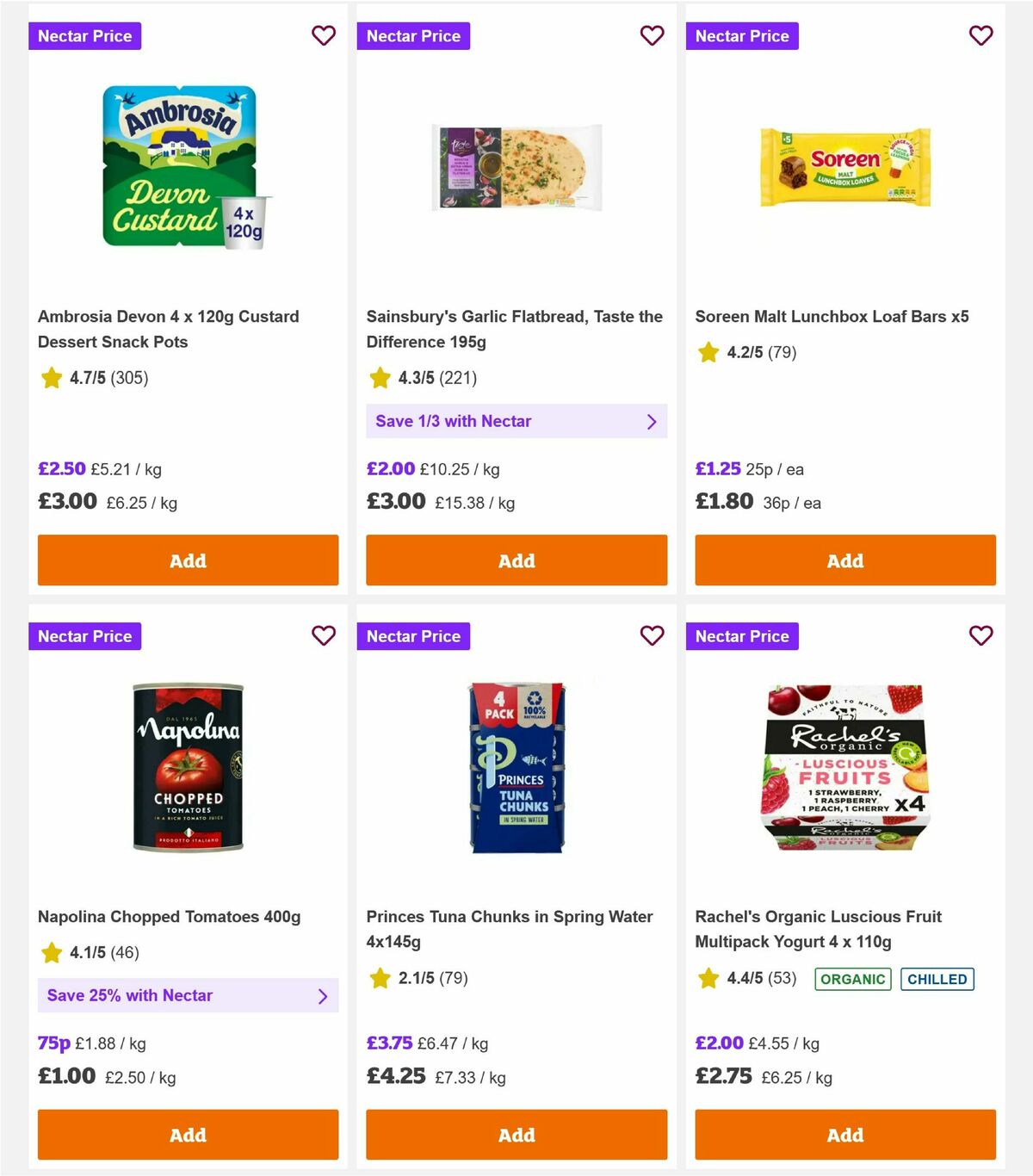 Sainsbury's Offers from 15 May