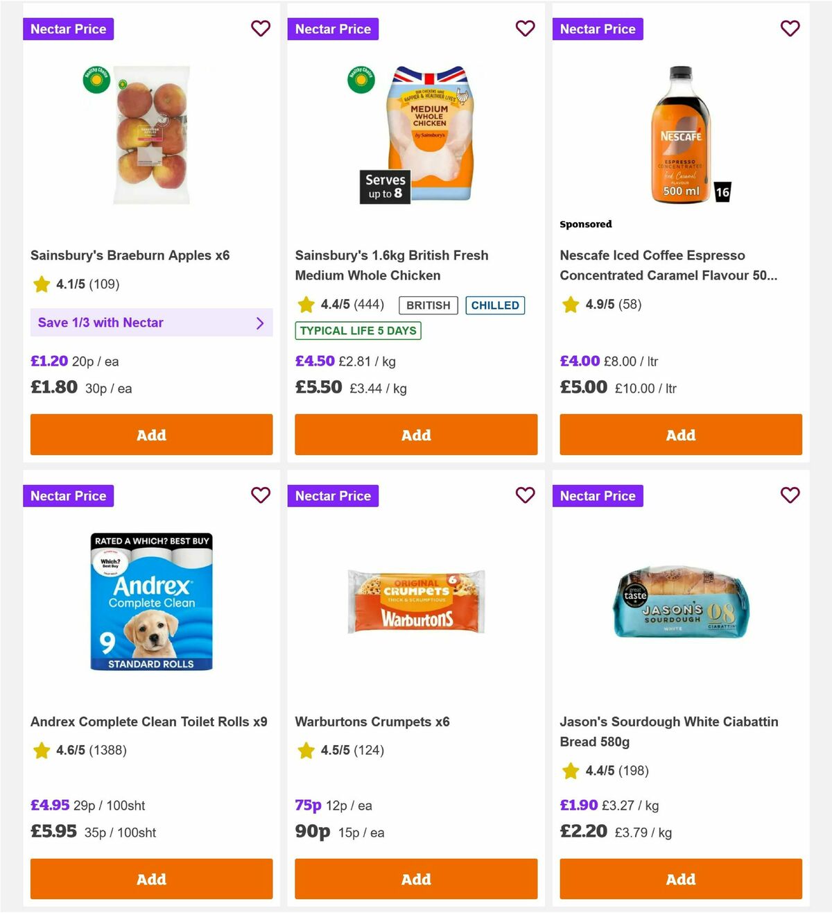 Sainsbury's Offers from 15 May