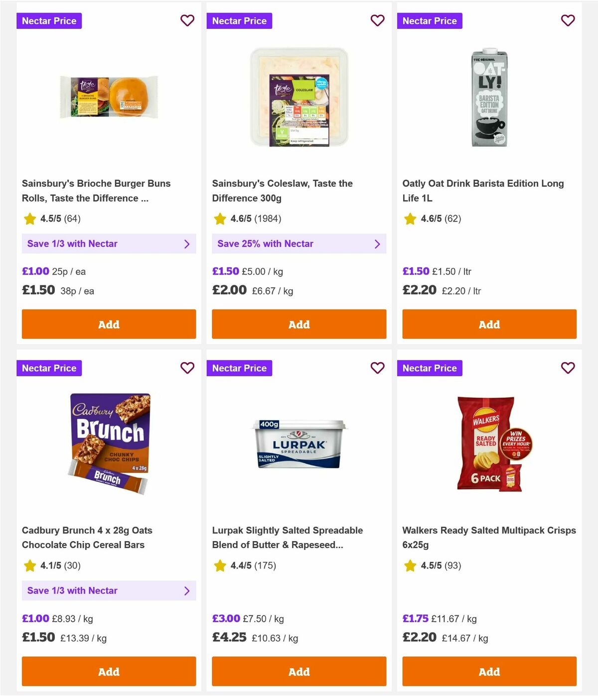 Sainsbury's Offers from 15 May