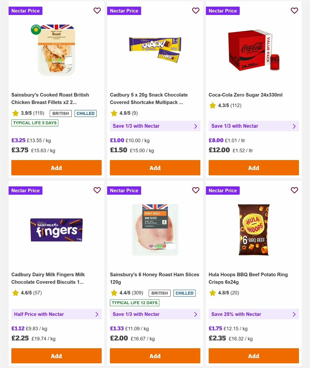 Sainsbury's Offers from 15 May