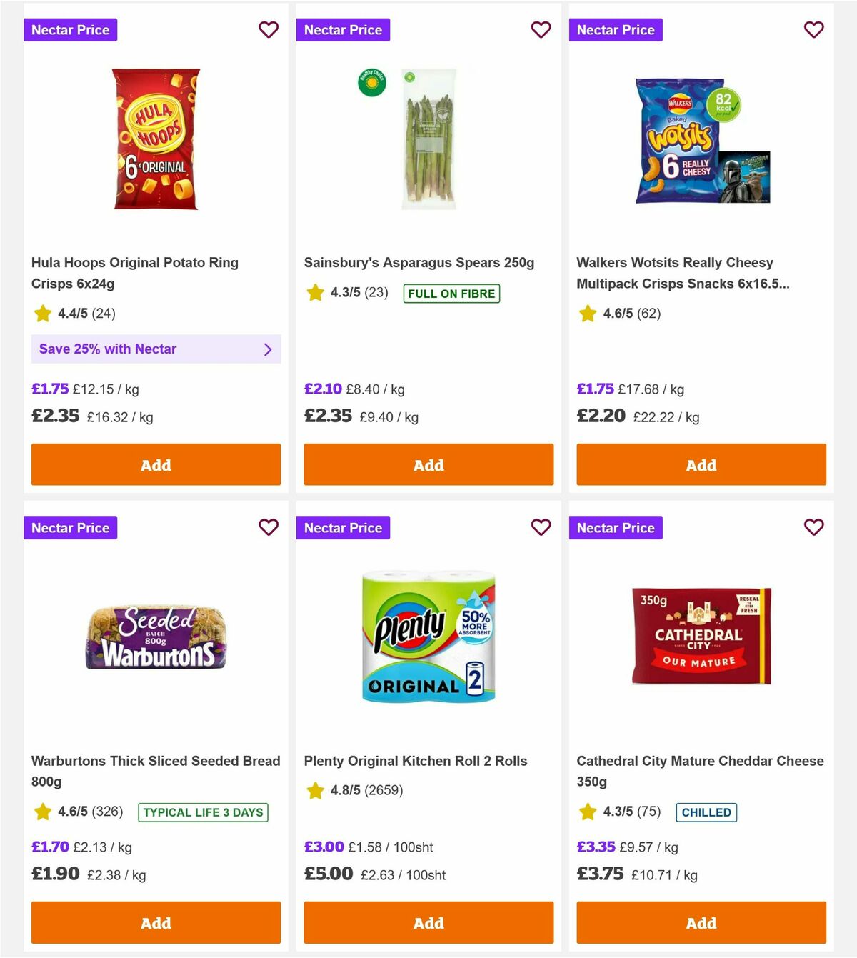 Sainsbury's Offers from 15 May