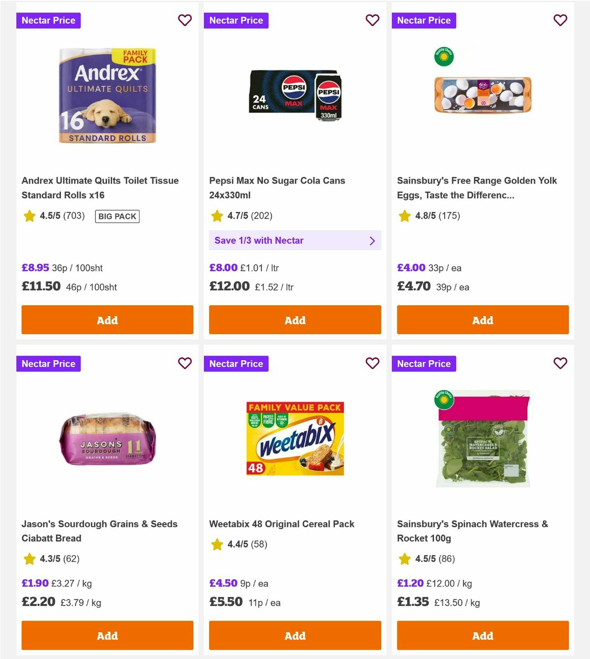 Sainsbury's Offers from 15 May