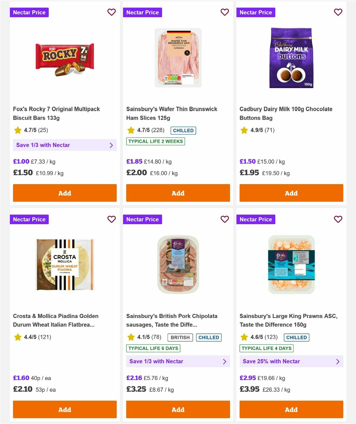 Sainsbury's Offers from 15 May