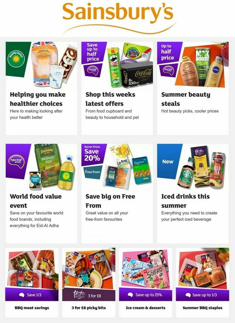 Sainsbury's Offers from 22 May