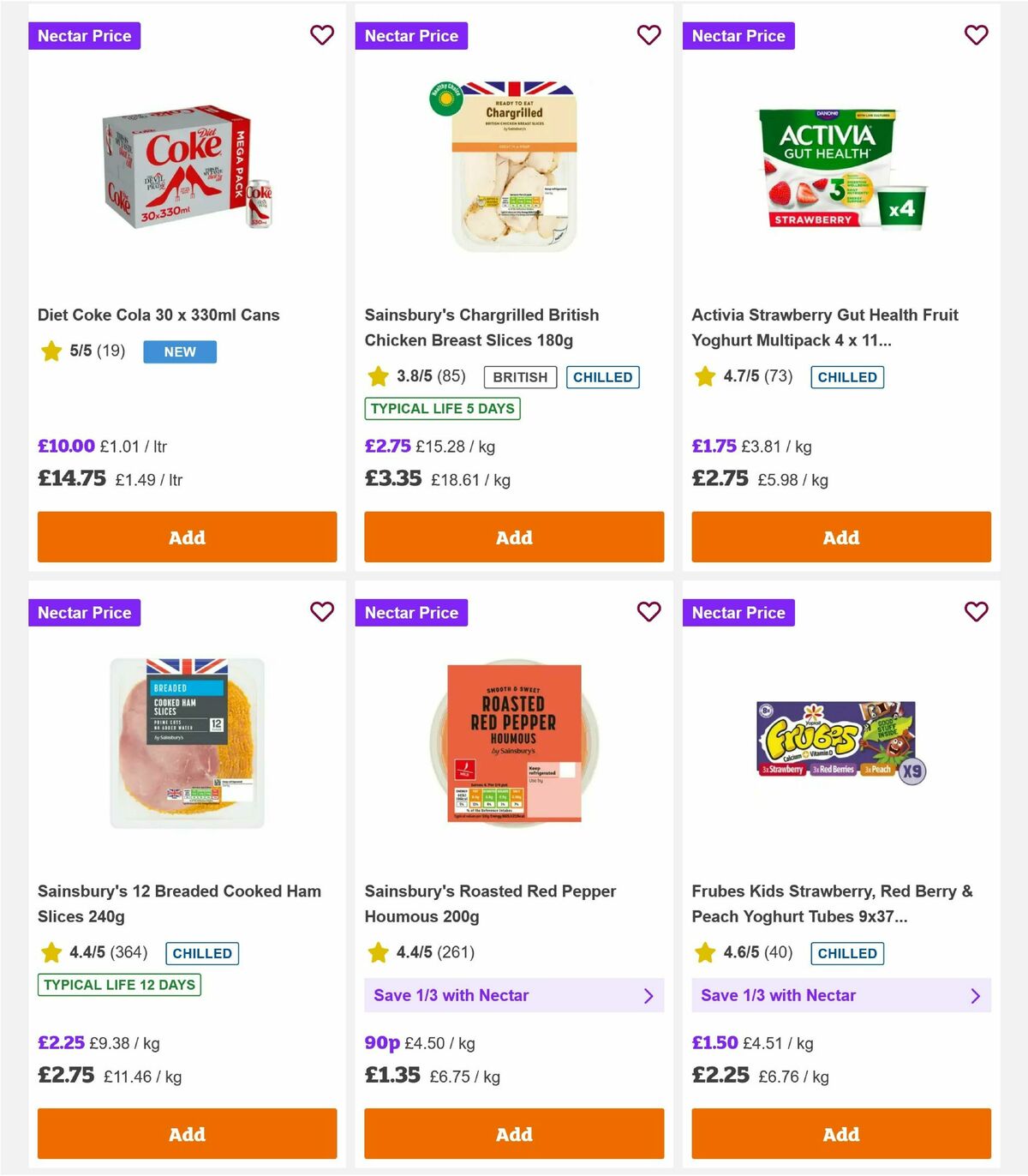 Sainsbury's Offers from 22 May