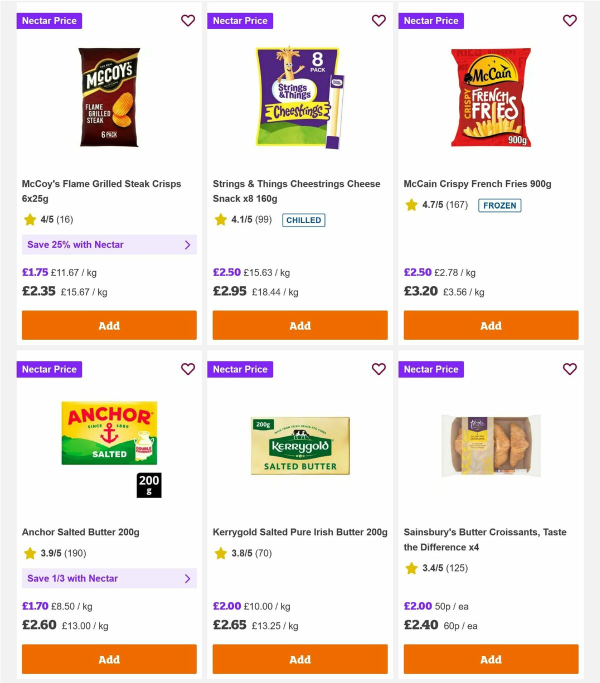 Sainsbury's Offers from 22 May