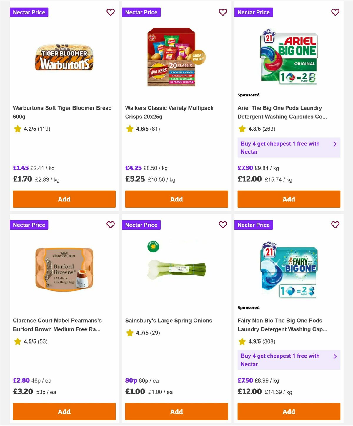 Sainsbury's Offers from 22 May
