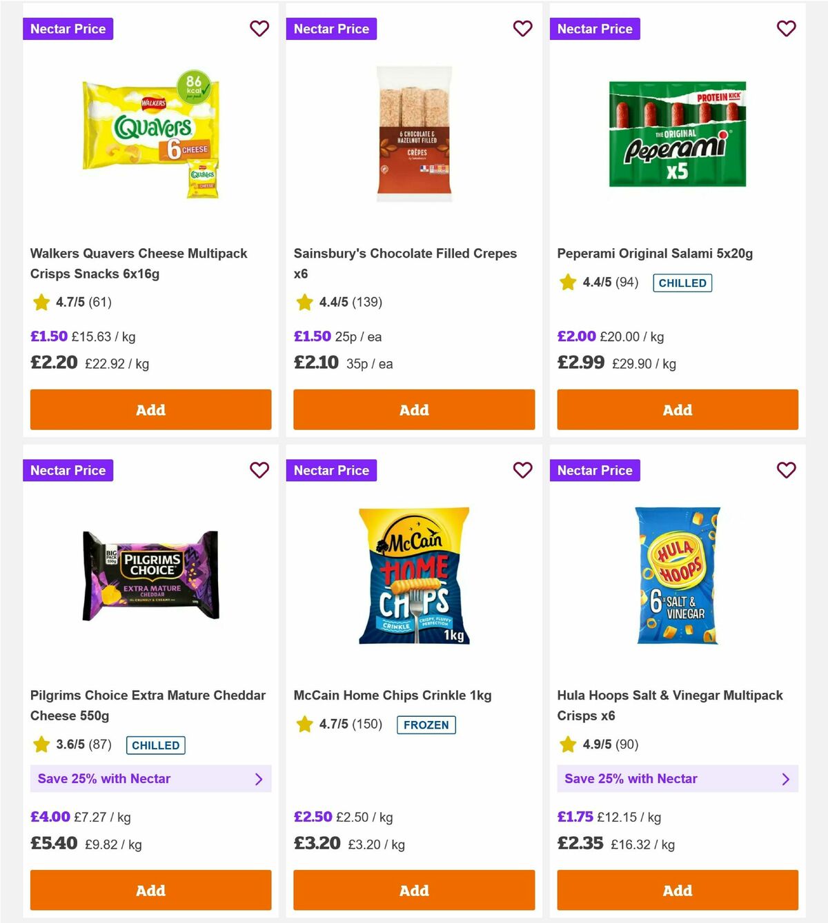 Sainsbury's Offers from 22 May