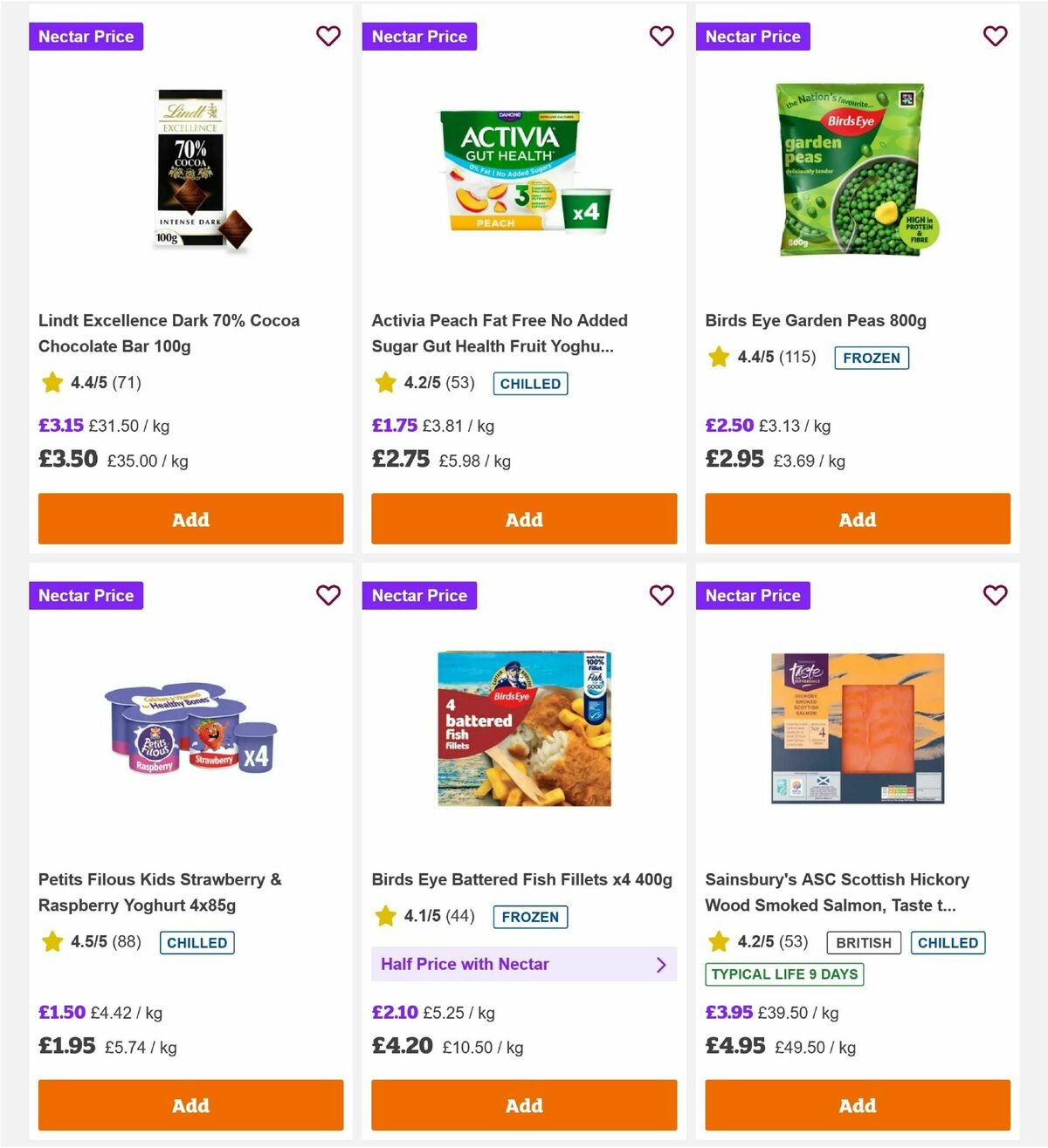 Sainsbury's Offers from 22 May