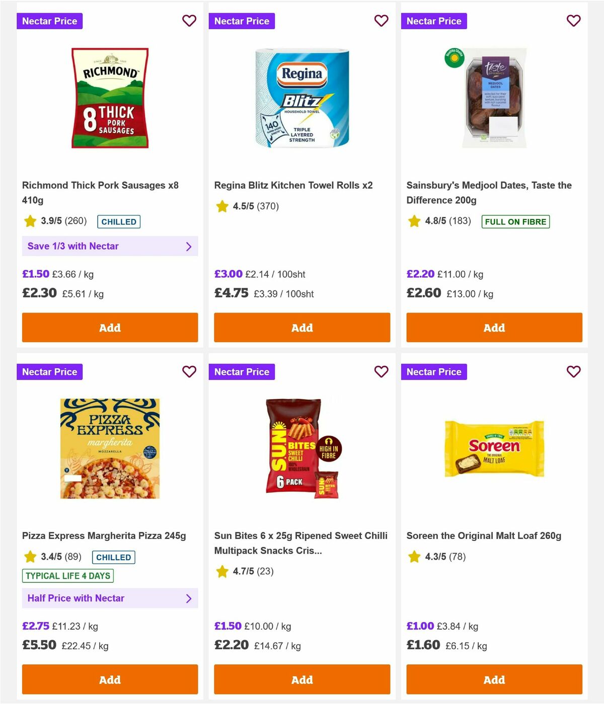 Sainsbury's Offers from 22 May