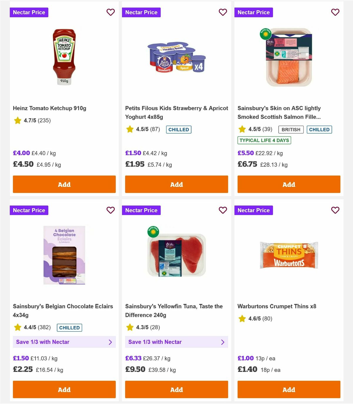 Sainsbury's Offers from 22 May