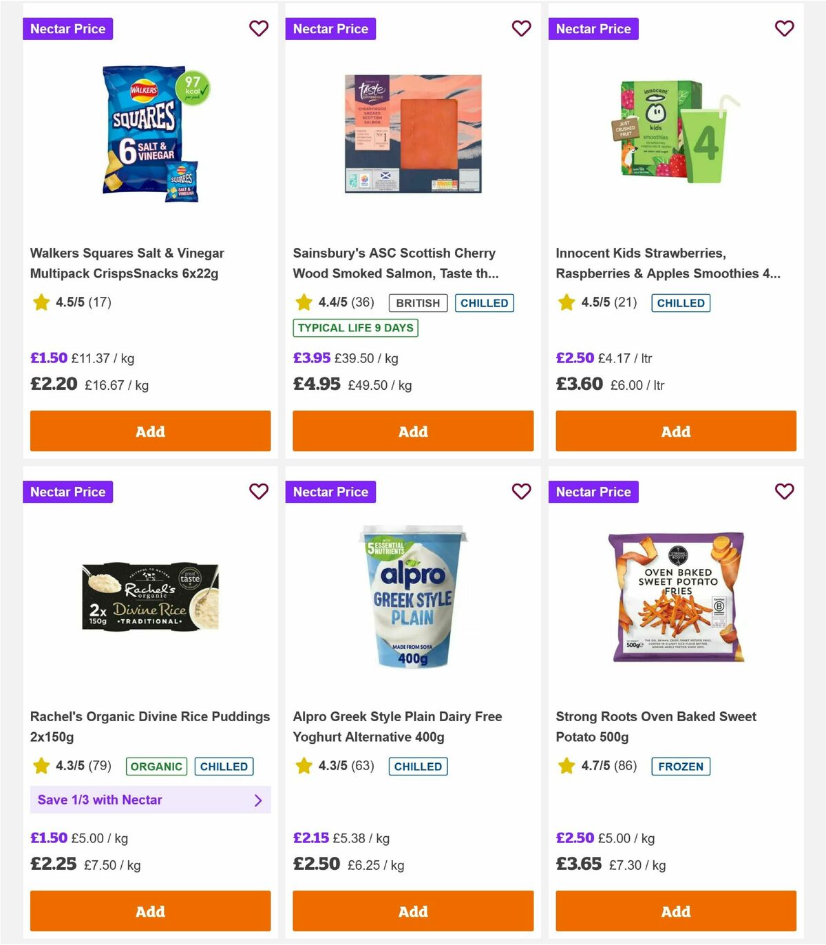 Sainsbury's Offers from 22 May
