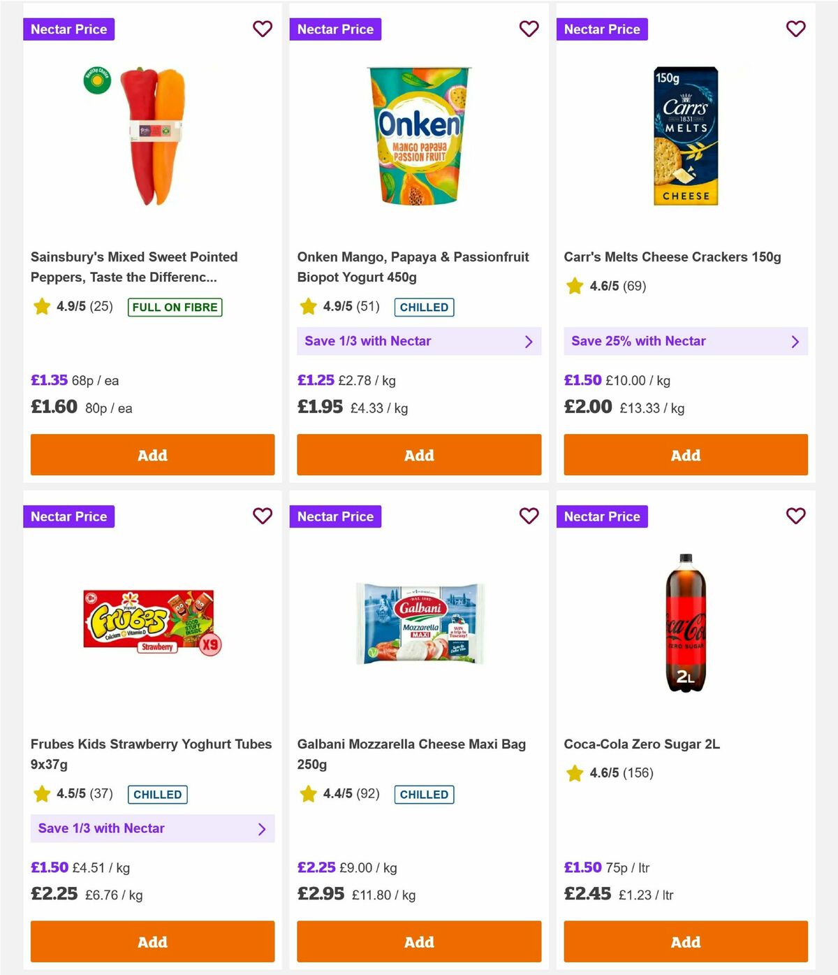 Sainsbury's Offers from 22 May