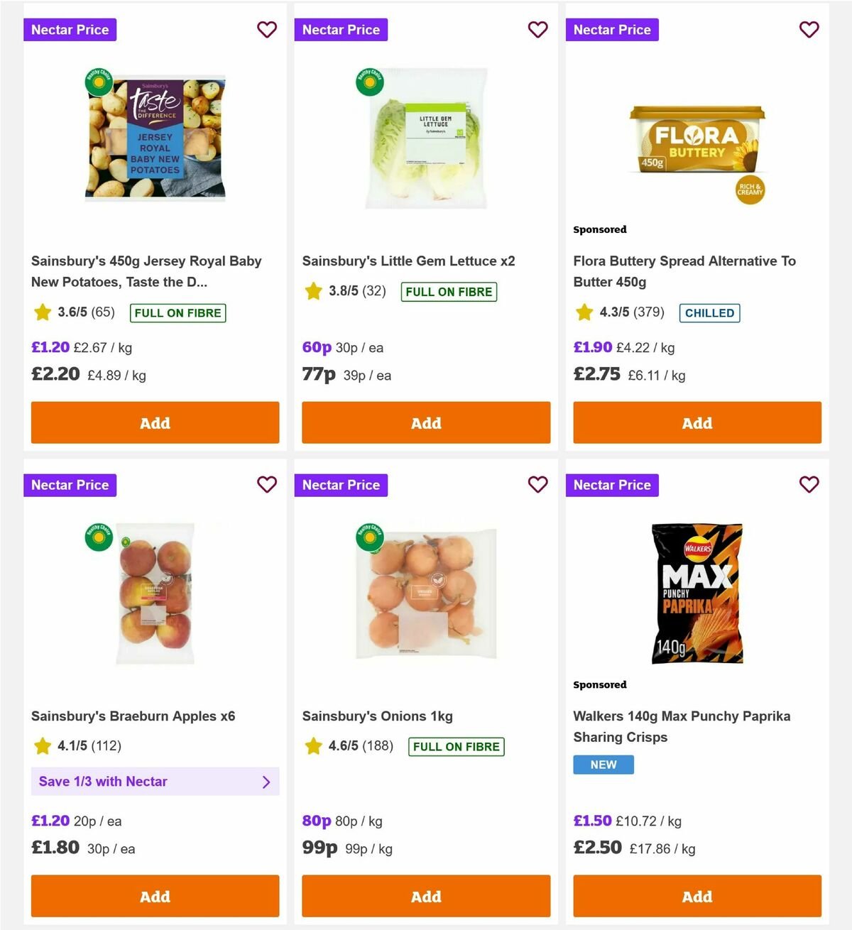 Sainsbury's Offers from 22 May