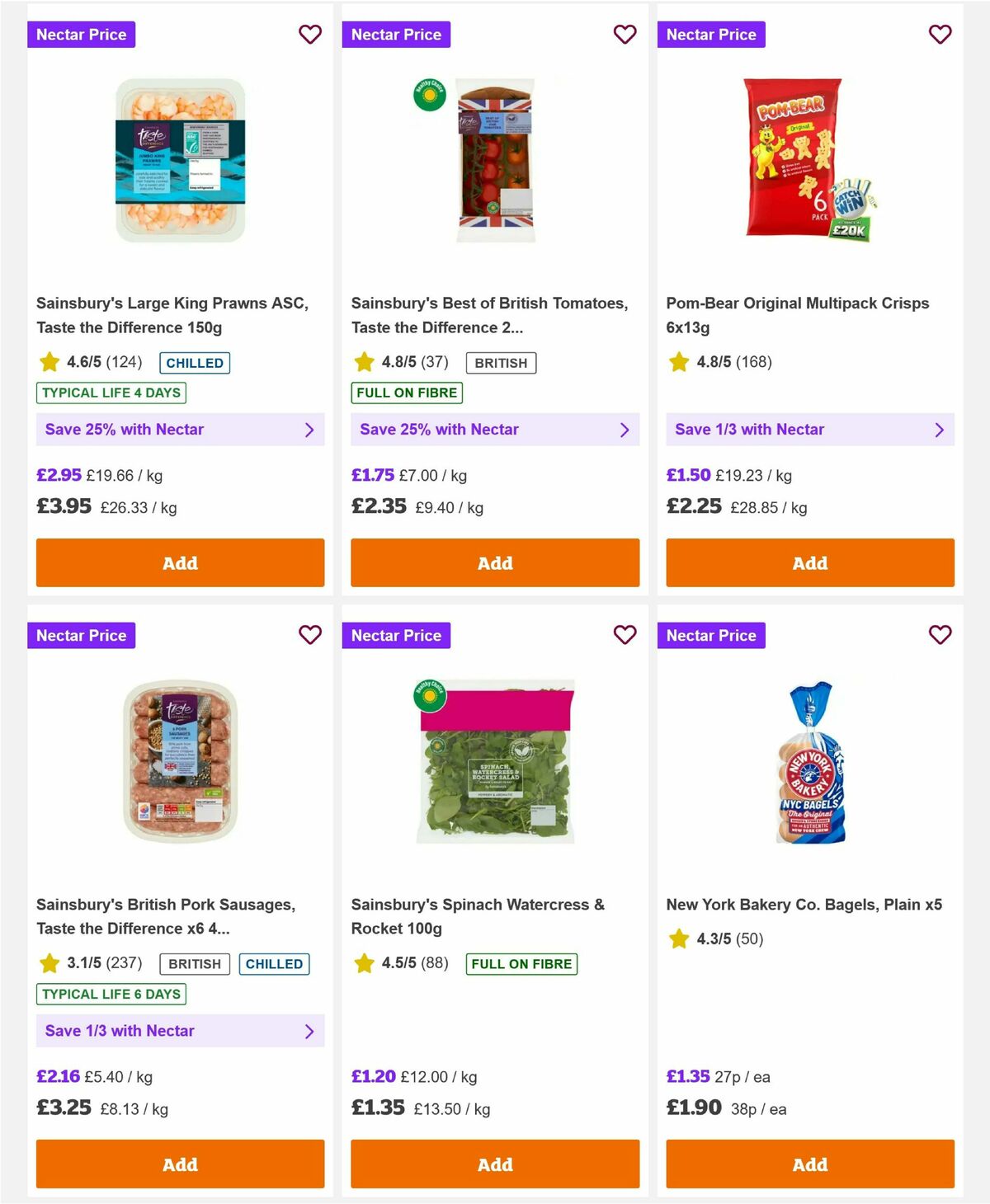 Sainsbury's Offers from 22 May
