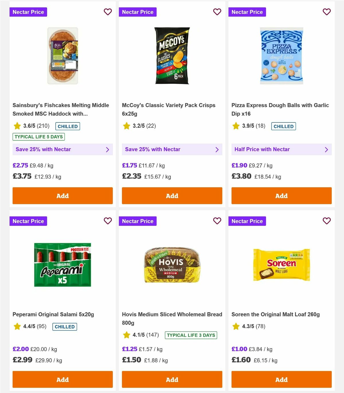 Sainsbury's Offers from 29 May