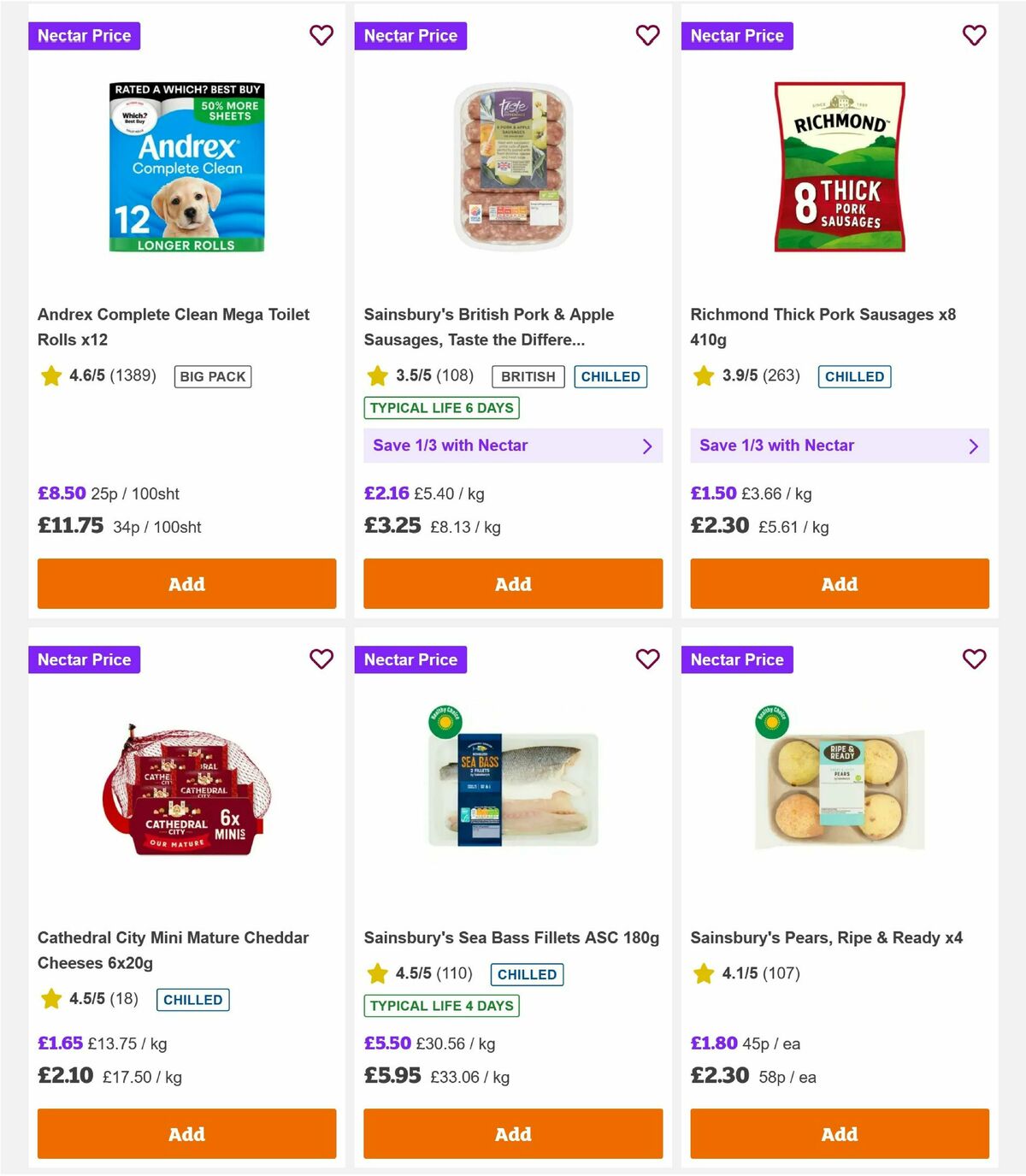 Sainsbury's Offers from 29 May