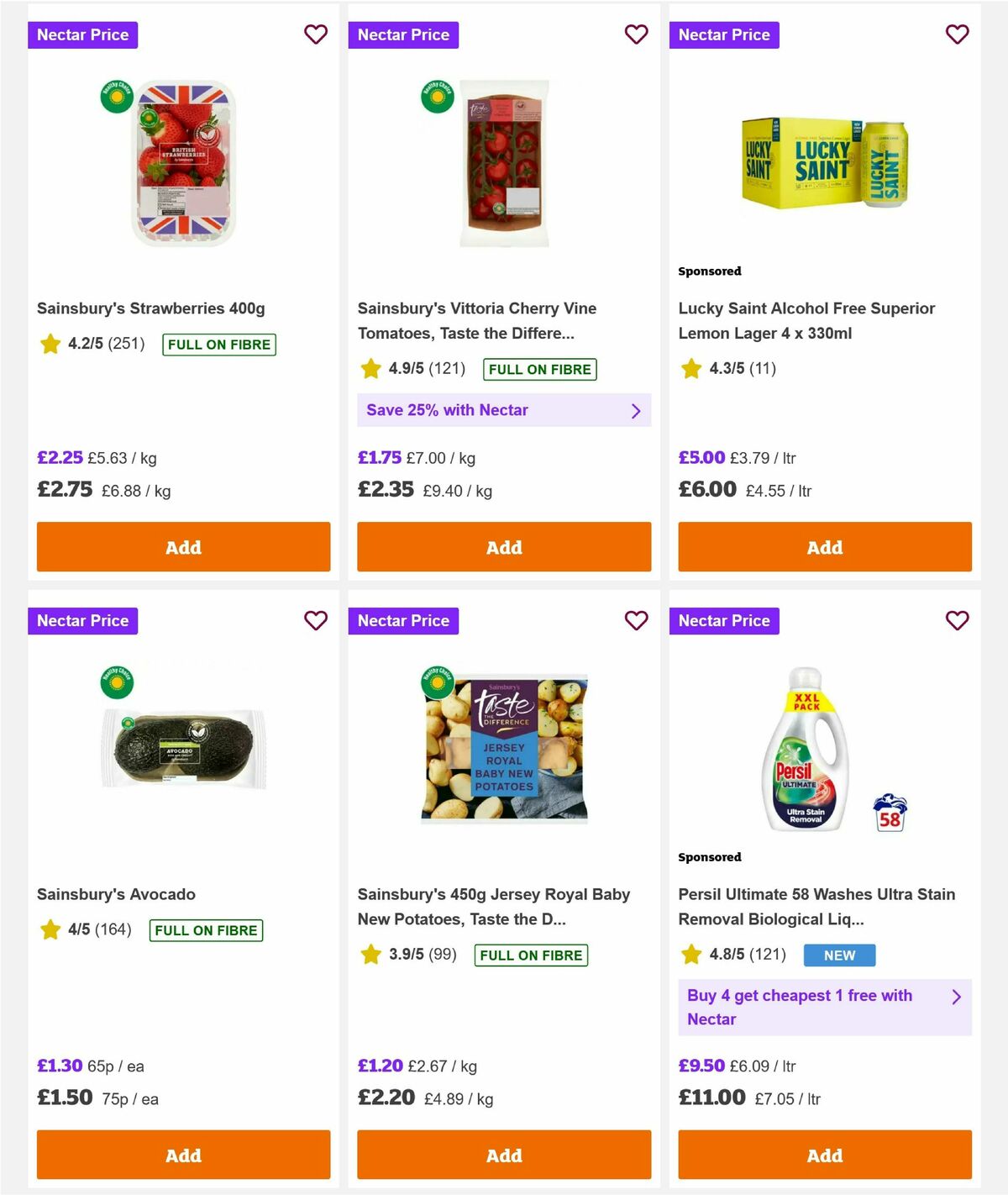 Sainsbury's Offers from 29 May