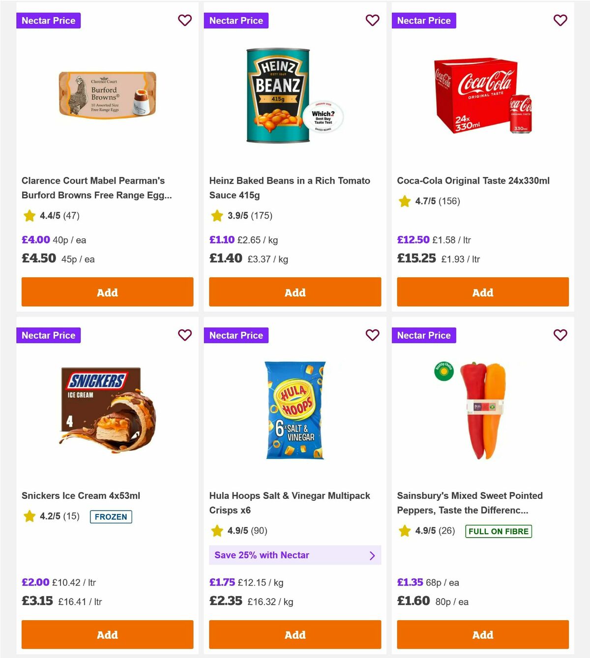 Sainsbury's Offers from 29 May