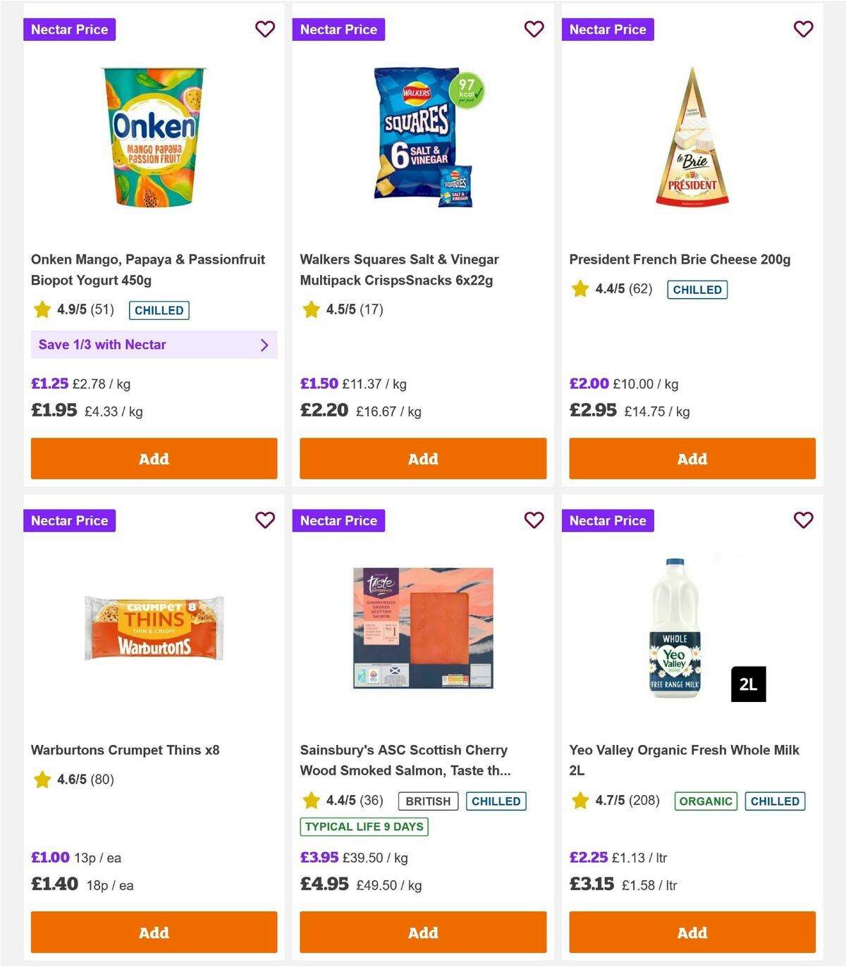 Sainsbury's Offers from 29 May