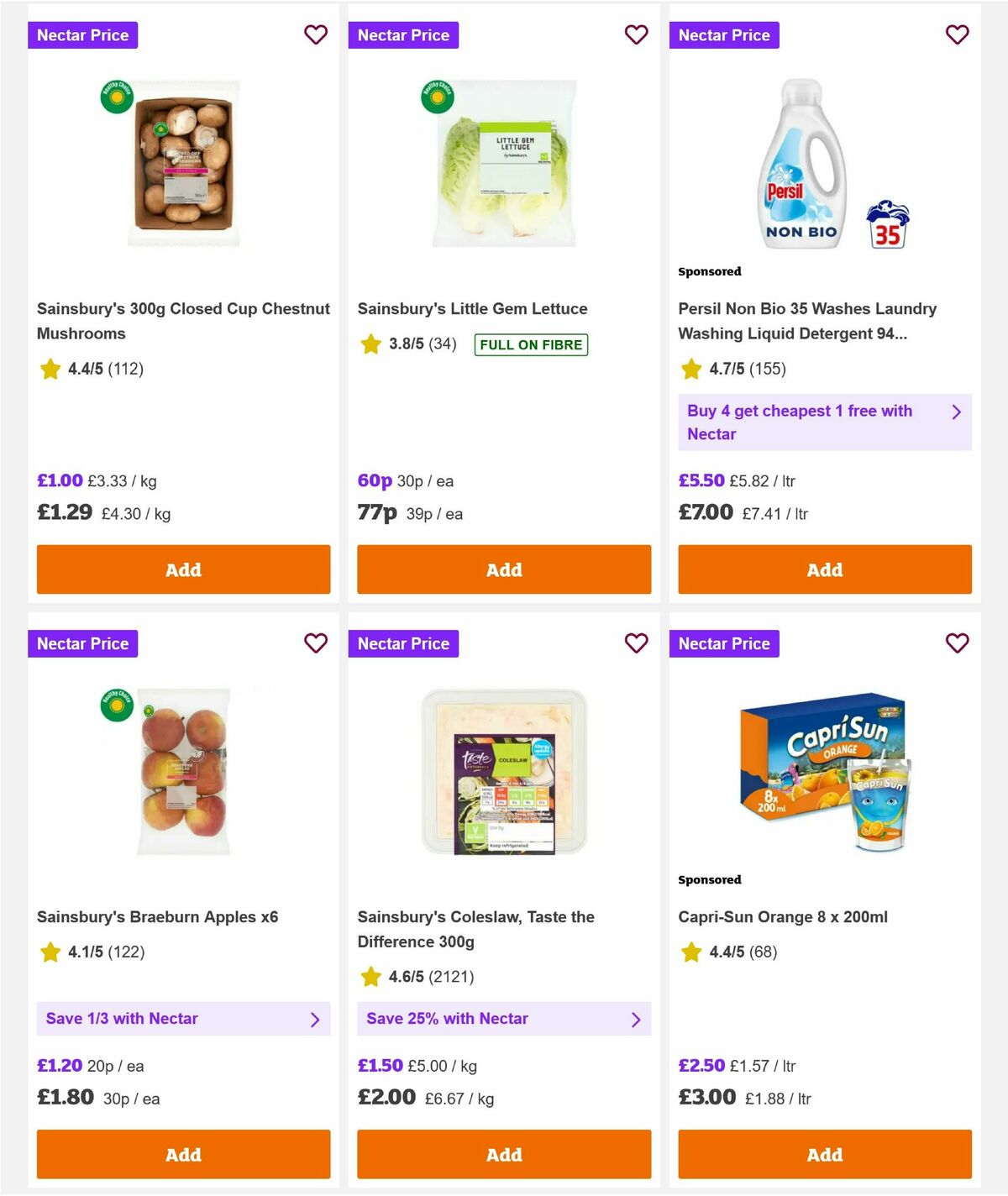 Sainsbury's Offers from 29 May