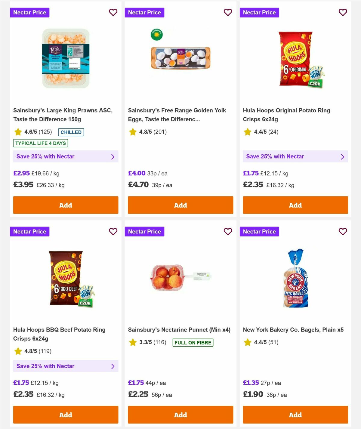 Sainsbury's Offers from 29 May