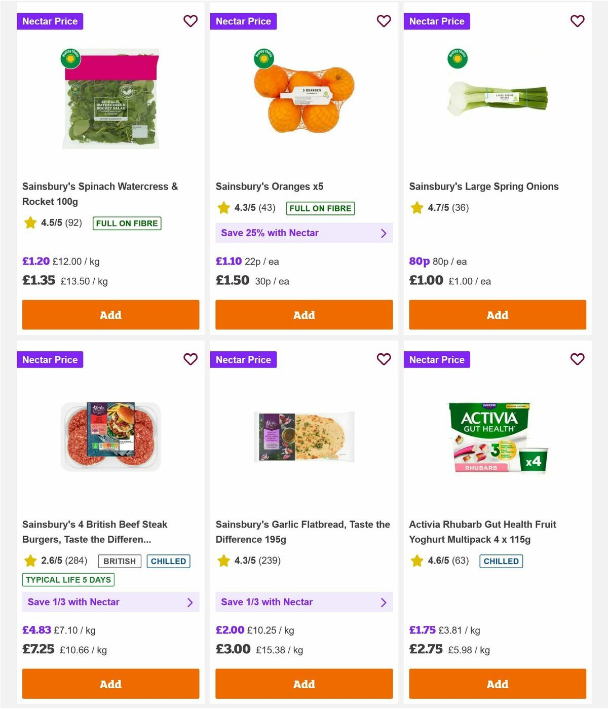 Sainsbury's Offers from 29 May
