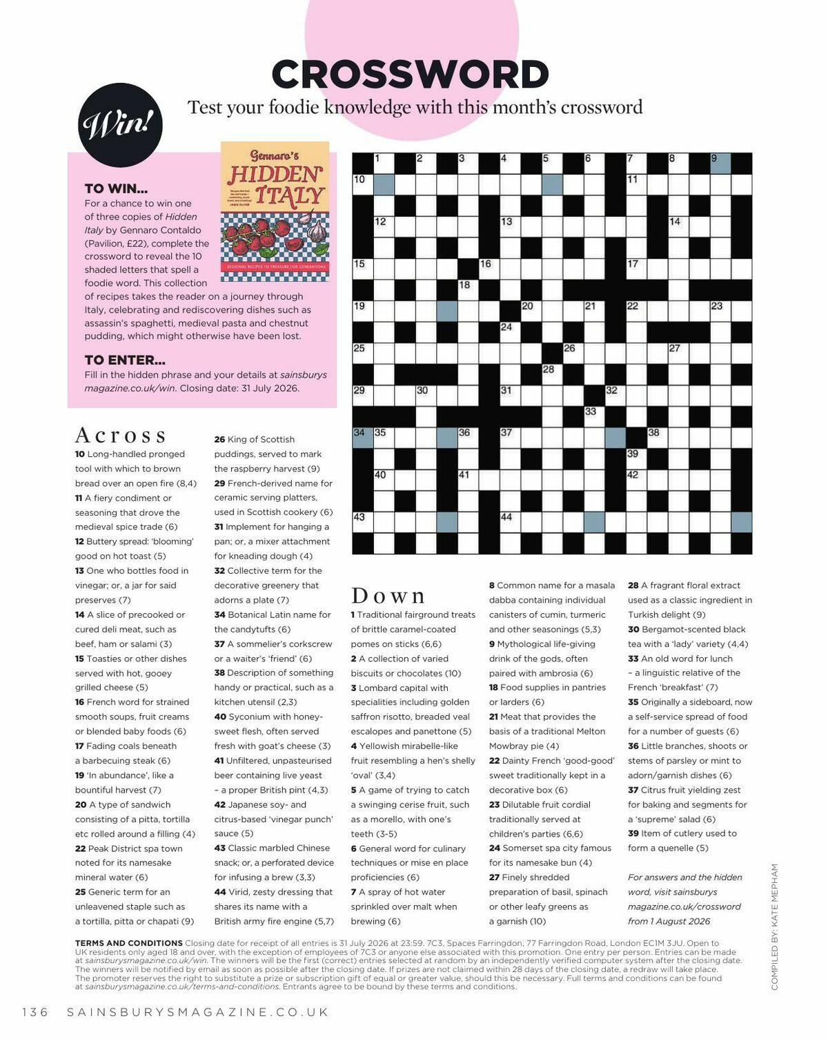 Sainsbury's Magazine June Offers from 1 June