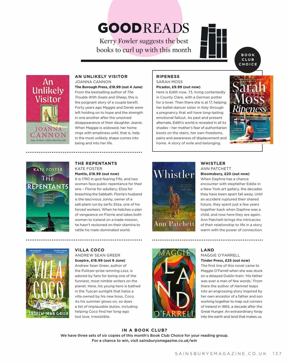 Sainsbury's Magazine June Offers from 1 June