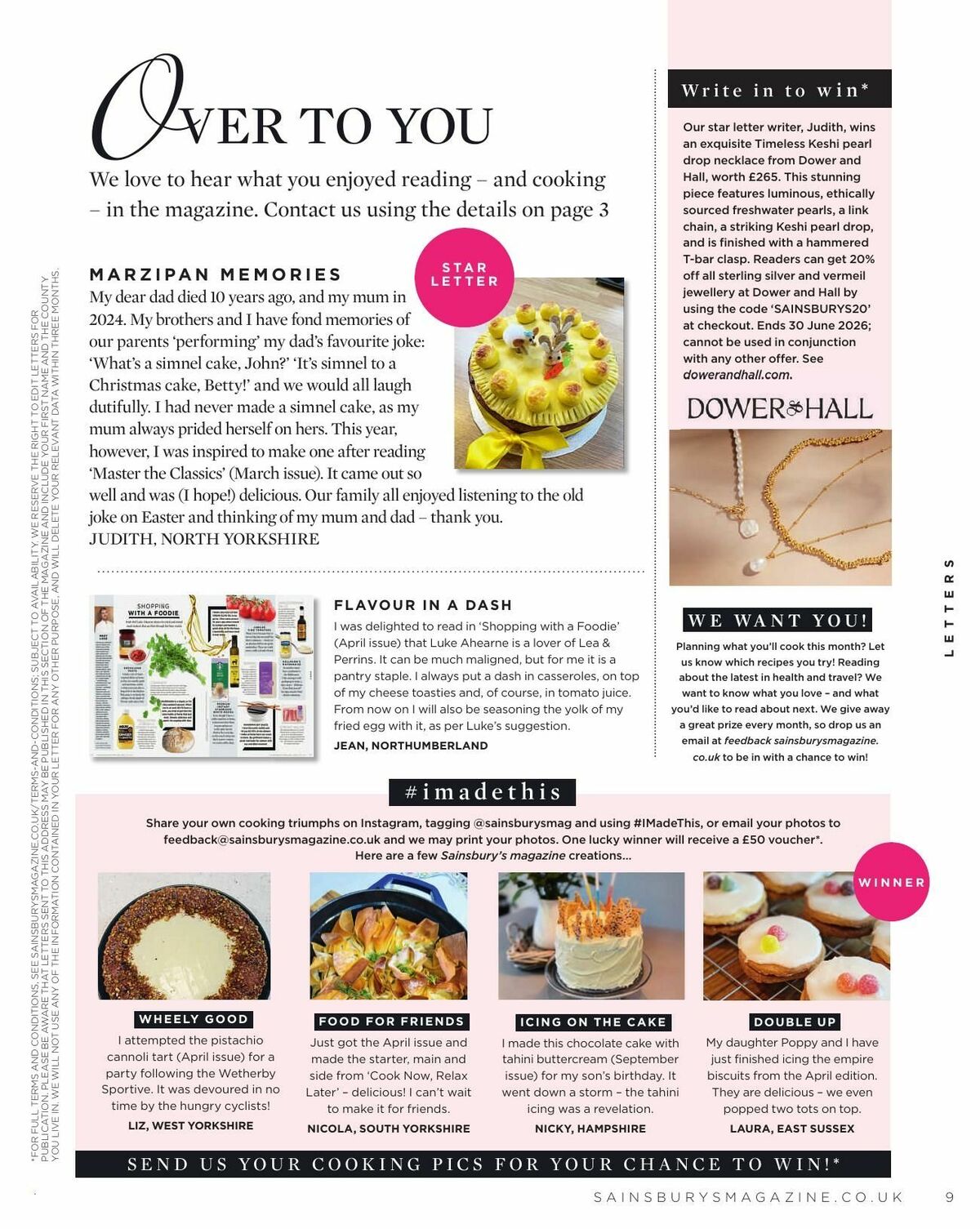 Sainsbury's Magazine June Offers from 1 June