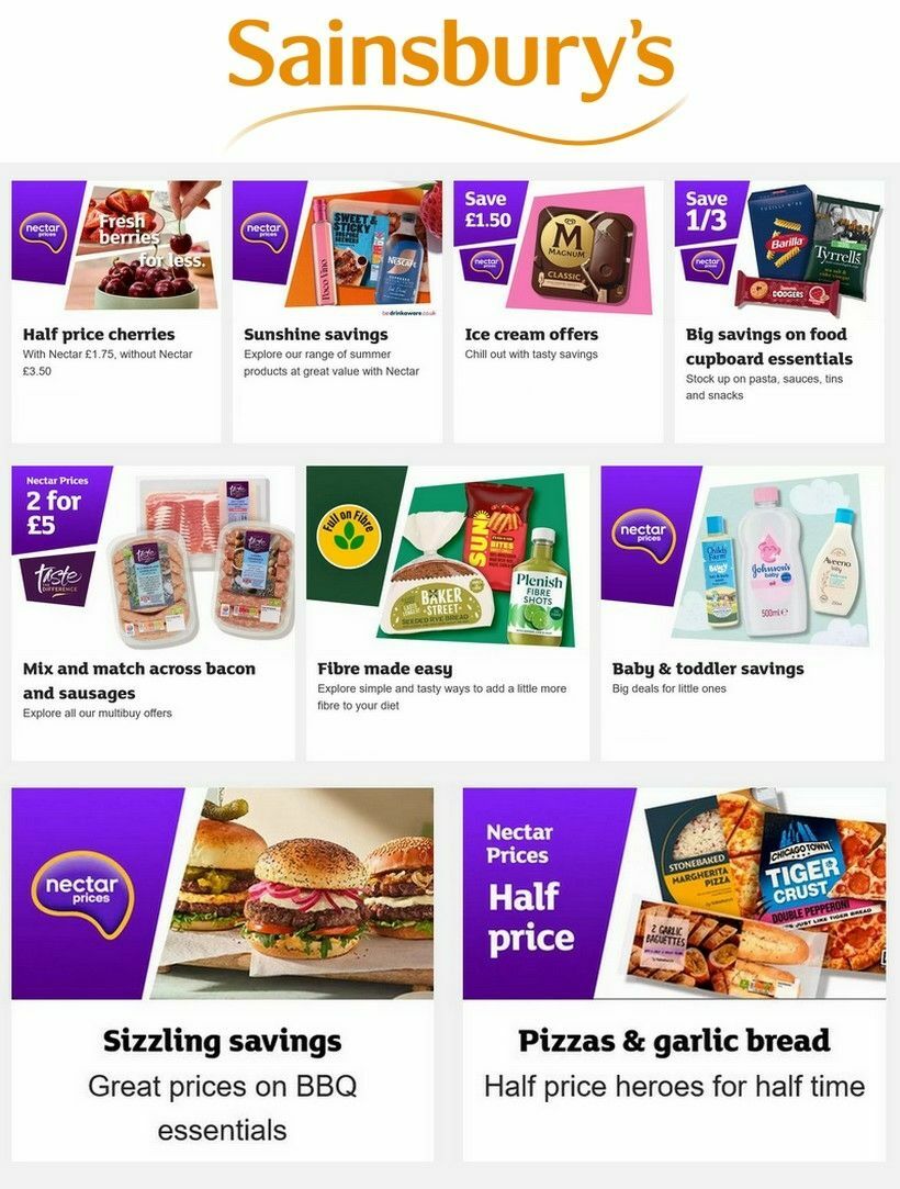 Sainsbury's Offers from 19 June